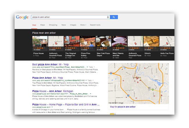 Google's Local Carousel