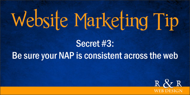 Be Sure Your NAP is Consistent