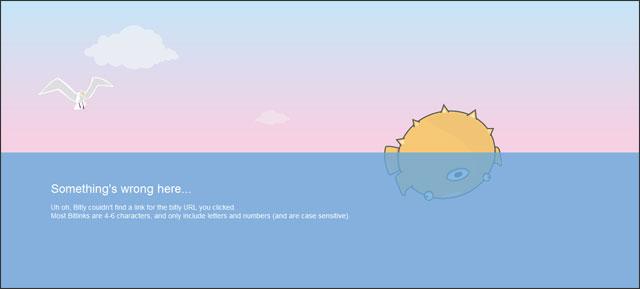 404 Error Bitly