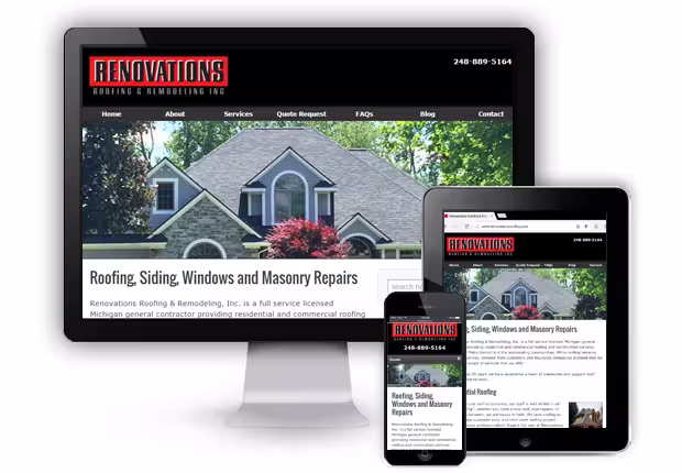 Renovations Roofing portfolio