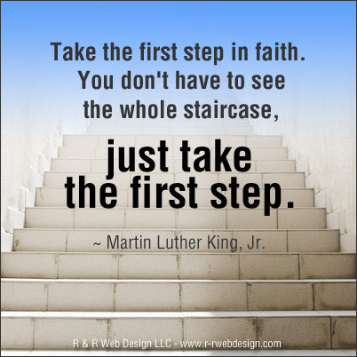 Take the first step