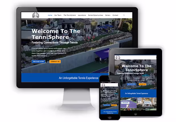 The TenniSphere screenshot