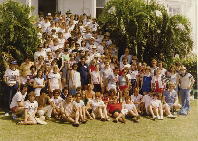 Kinney Barbados Bash in 1981
